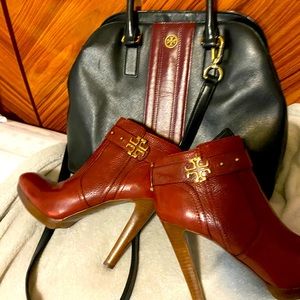 Tory Burch Purse/ Tory Burch Boots